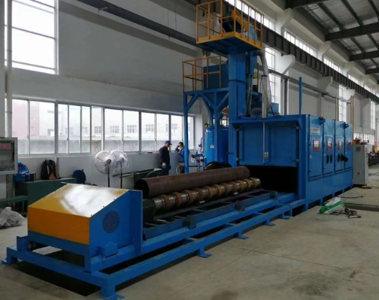 南宁喷砂机在管道除锈中的现场施工应用