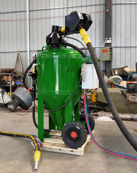 南宁移动式喷砂机 户外施工效率翻倍