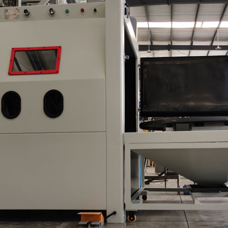 南宁无尘喷砂机半自动模具喷砂机